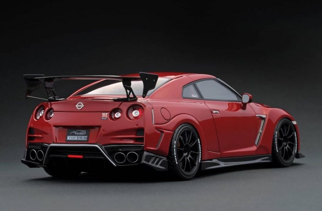 IG Model Nissan GTR Top Secret (Red)