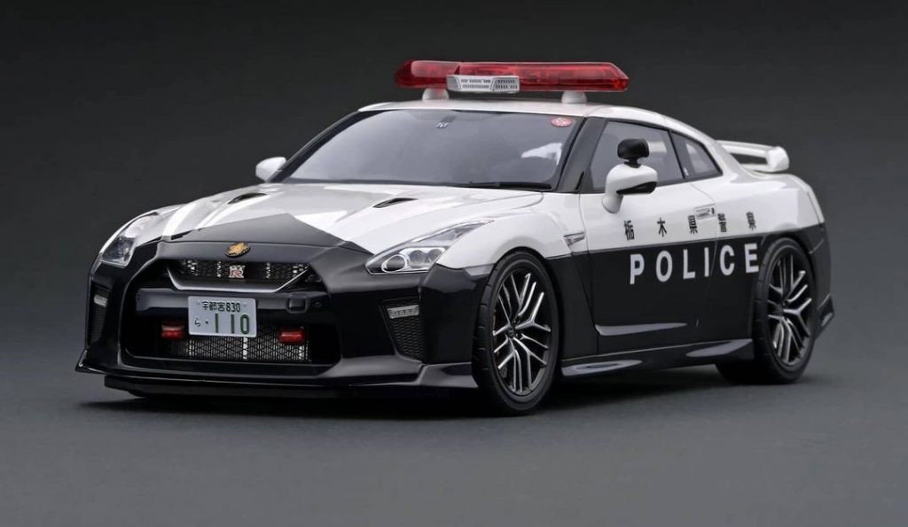 IG Model Nissan GTR Japan Police