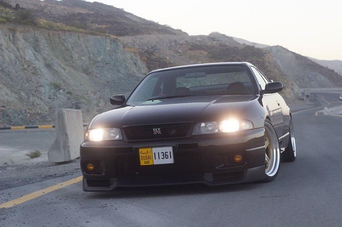 Nissan Skyline R33 GT-R (Black)