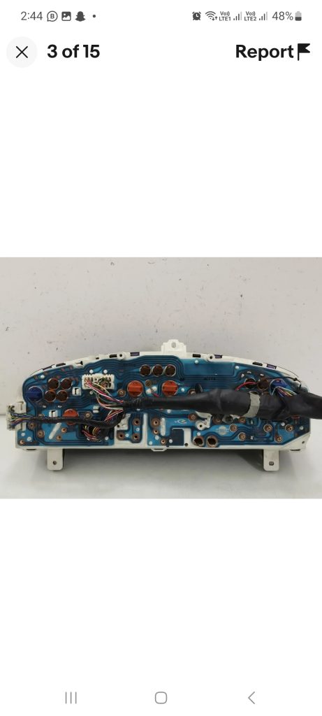 JDM Nissan Skyline R33   A/T Speedometer Meter Gauge Cluster +971501774848