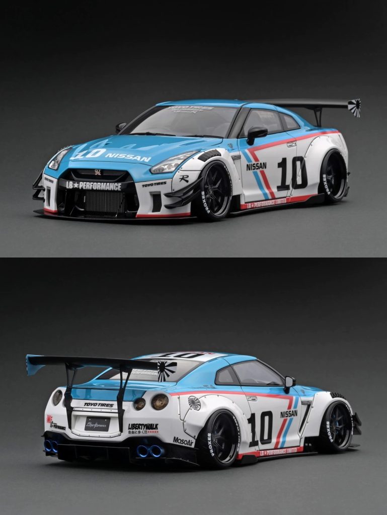 1/18 Nissan GTR LBWK Version 2