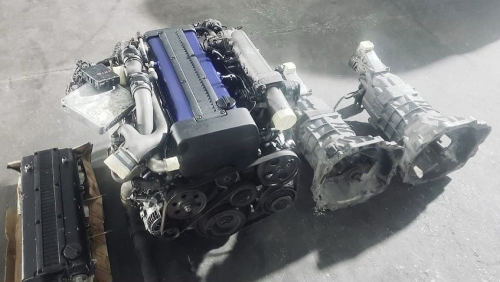 1JZ engine, head & gear