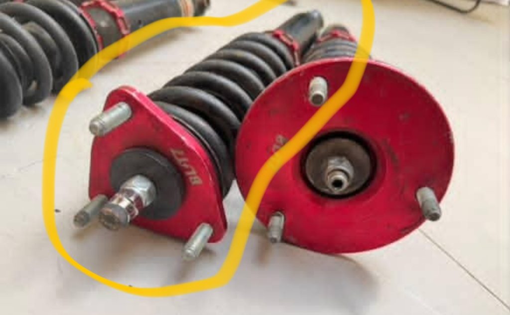 Used BLITZ ZZR adjustable coilovers, rear only, IS300